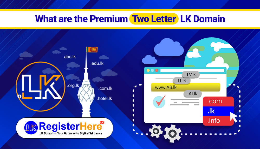 What are the Premium Two Letter LK Domain