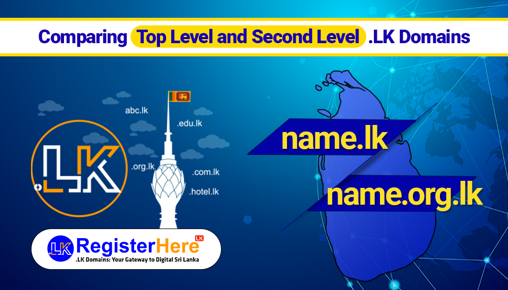 Comparing Top Level and Second Level .LK Domains