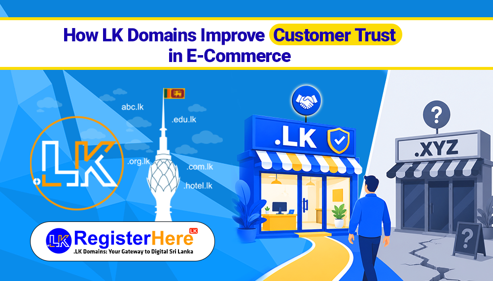 How LK Domains Improve Customer Trust in E-Commerce