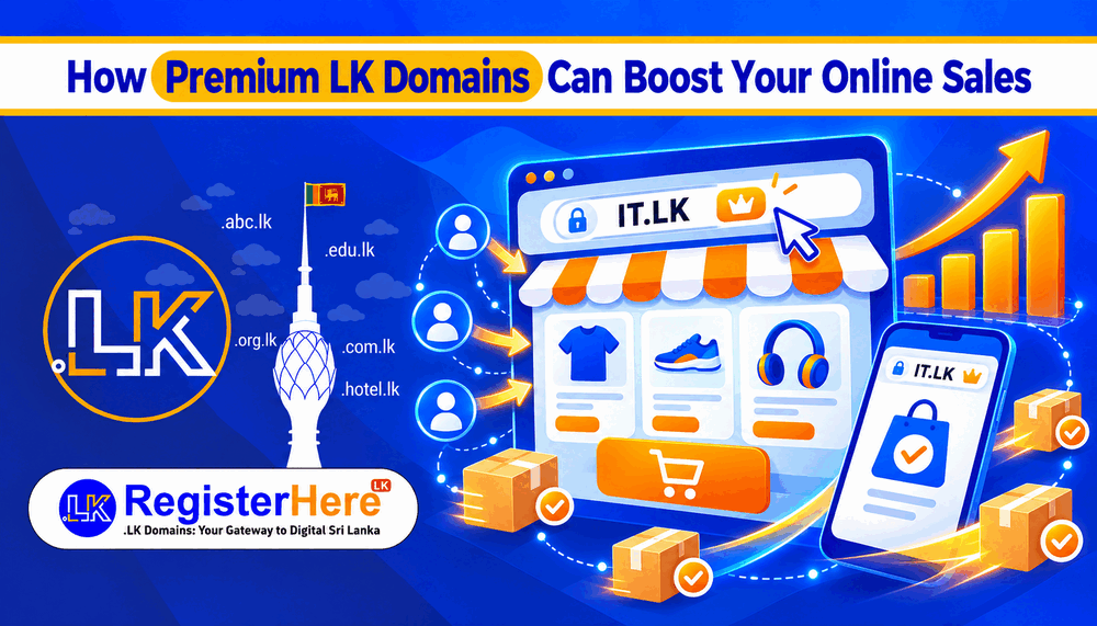 How Premium LK Domains Can Boost Your Online Sales